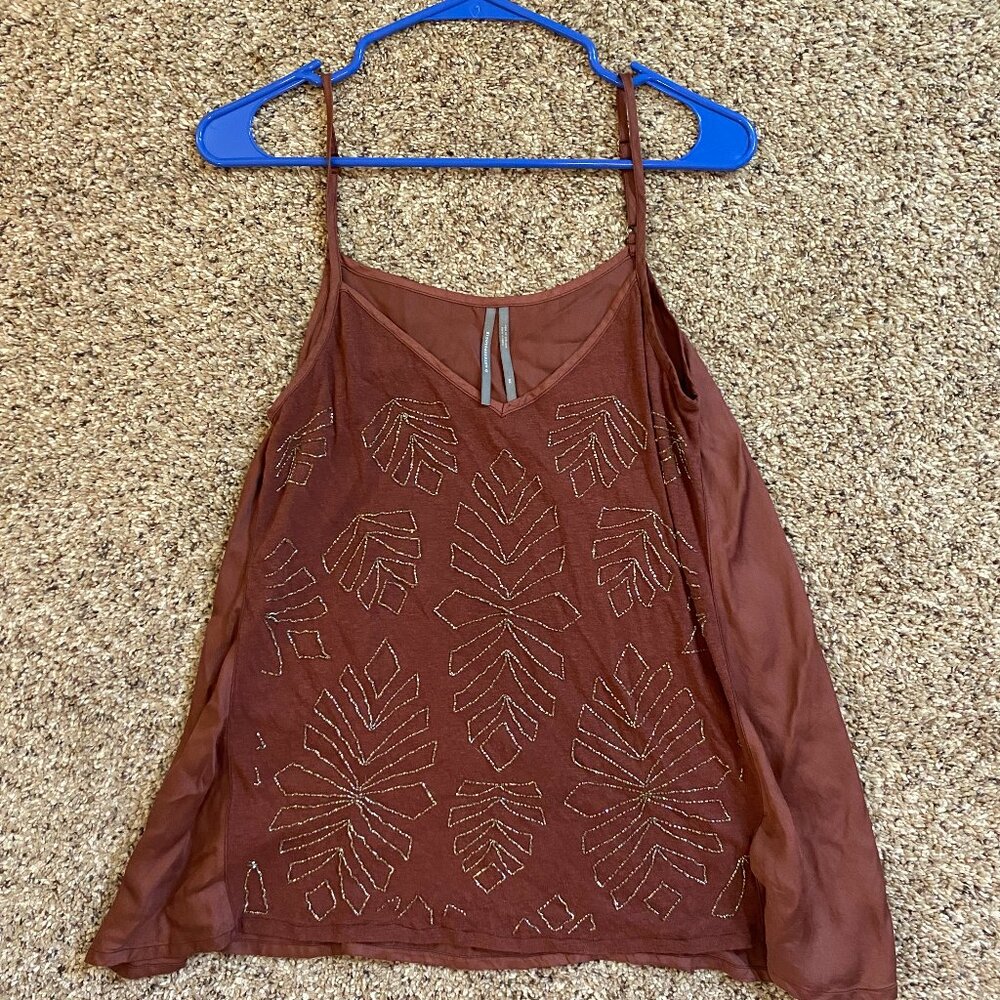 Anthropologie Sequin Cami XS